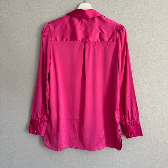 Lucy’s Whims x The Drop Pink Satin 2-Piece Set - XS - Picture 4 of 10